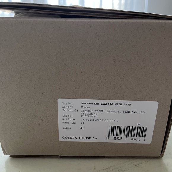 Brand New, Gold Goose Super stars. - Picture 5 of 6